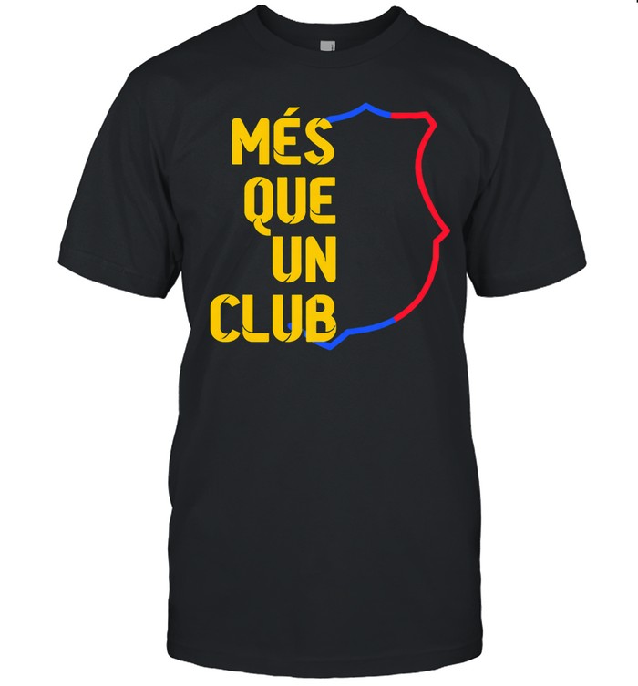 Barcelona Mes Que Un Club Football Fan Unisex T-Shirt