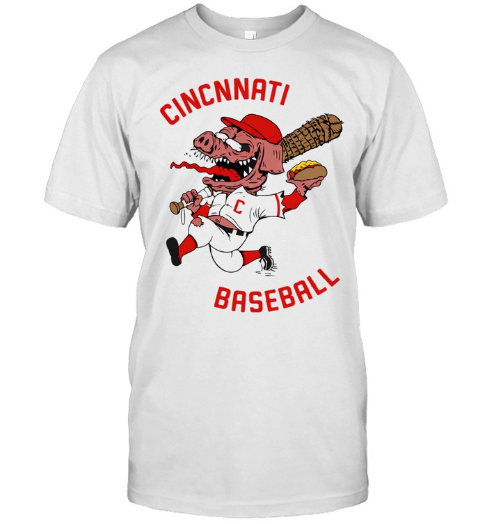 Cincinnati Reds baseball mascot hot dog Unisex T-Shirt