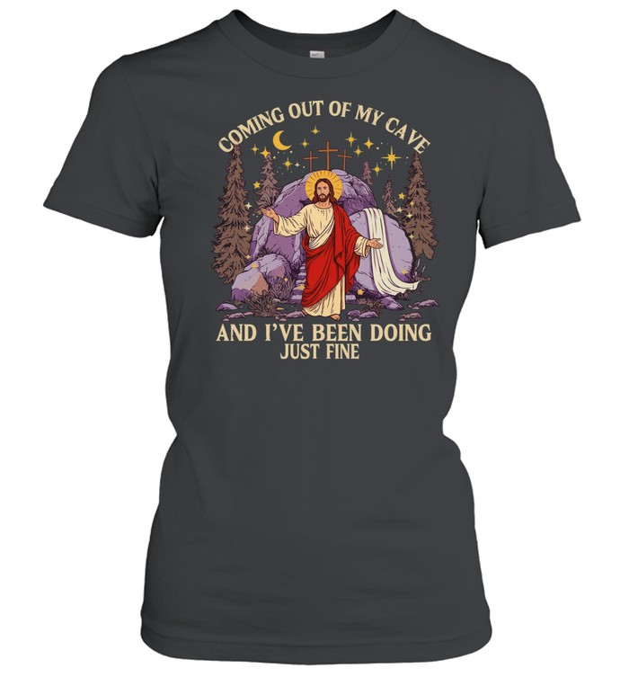 Easter Sunday Mr Brightside Jesus Coming Out Of My Cave Women T-Shirt