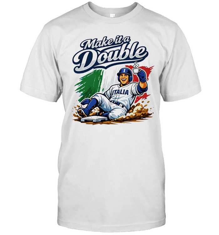 Make it a double Italia baseball Unisex T-Shirt