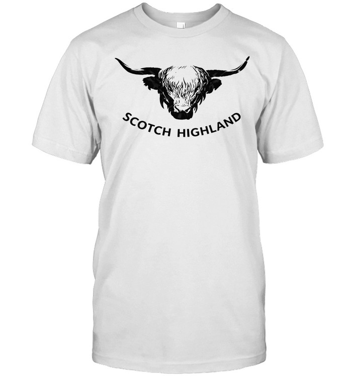 Scotch Highland Cow Unisex T-Shirt