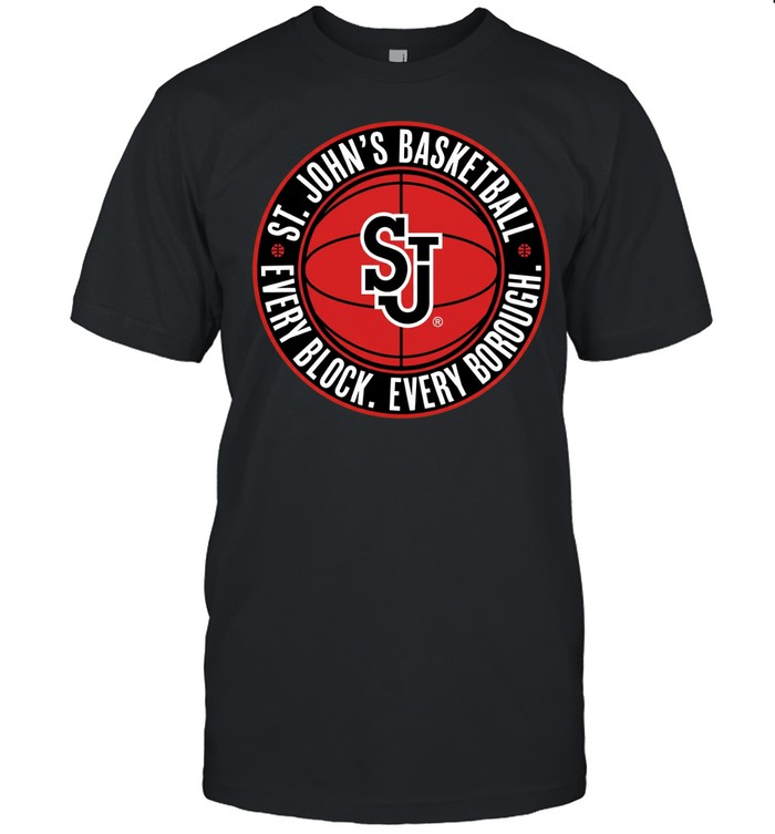 St John’s Red Storm basketball every block every borough Unisex T-Shirt