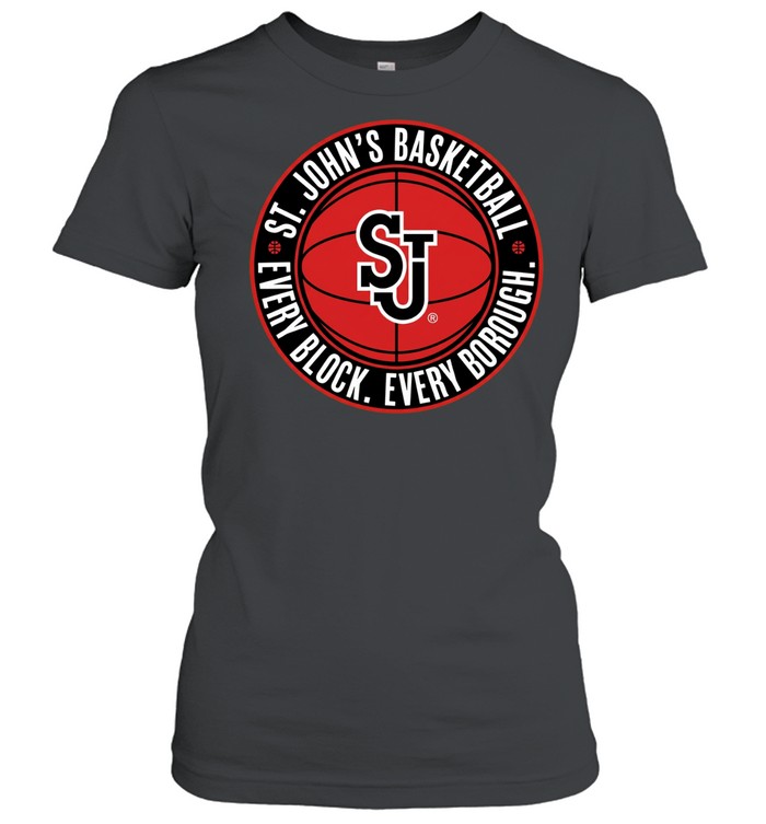 St John’s Red Storm basketball every block every borough Women T-Shirt