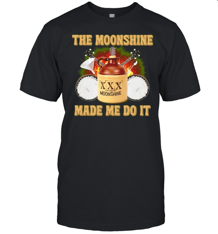 The Moonshine made me do it growler Unisex T-Shirt