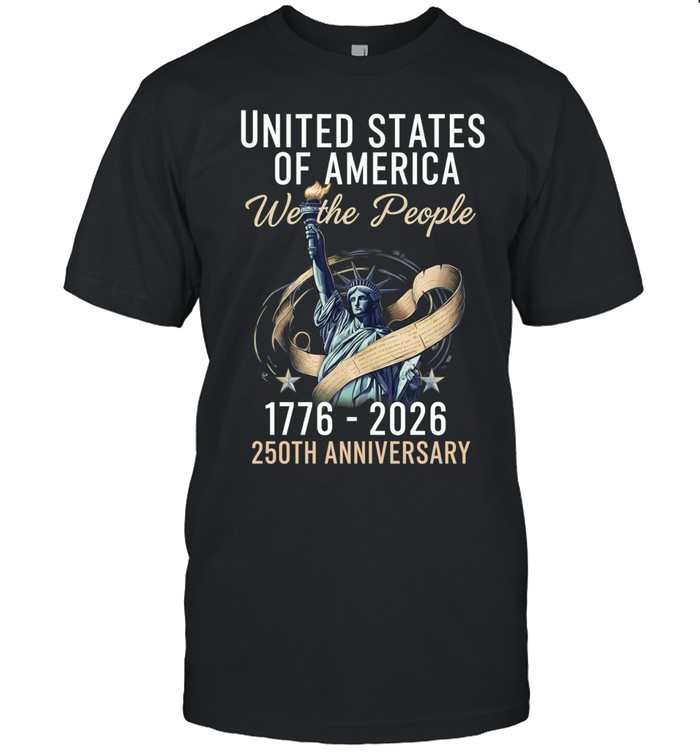 USA 250th Anniversary 1776-2026 We The People Unisex T-Shirt