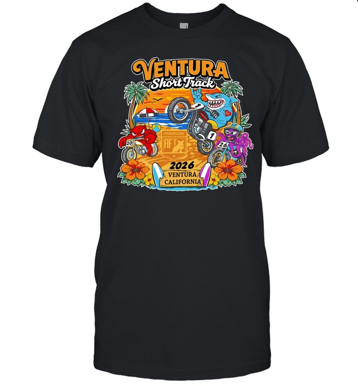 Ventura Short Track Ventura California 2026 Unisex T-Shirt