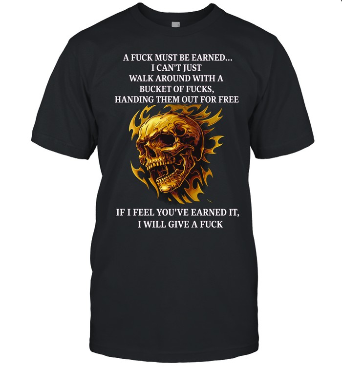 A Fuck Must Be Skull Unisex T-Shirt