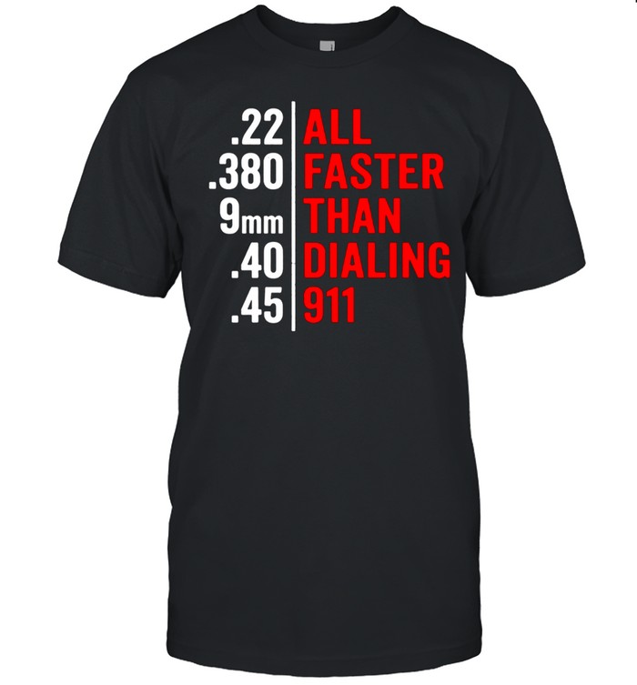 All Faster Than Dialing 911 Unisex T-Shirt