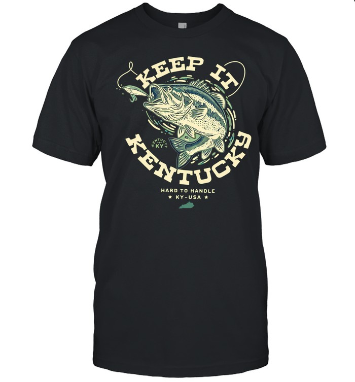 Big bass fish Keep It Kentucky Bass Unisex T-Shirt