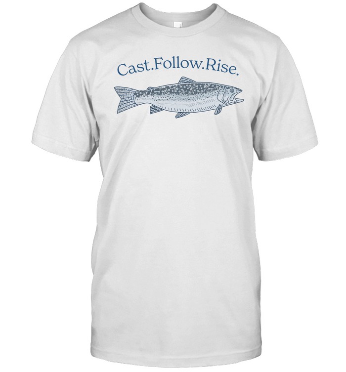 Cast Follow Rise Fish Unisex T-Shirt