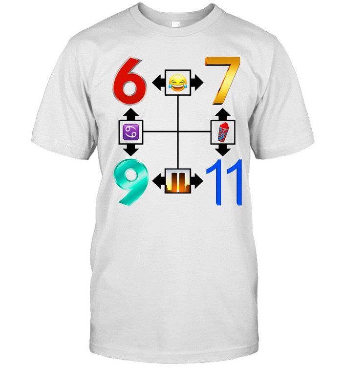 Emoji equation 6 7 9 11 Unisex T-Shirt