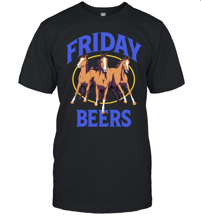 Friday Beers Derby Horse Unisex T-Shirt