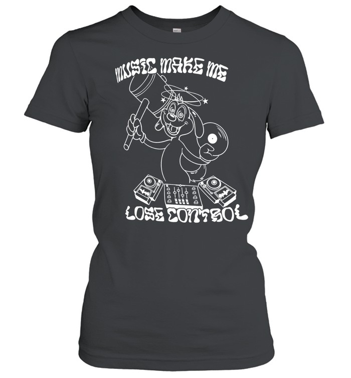 Music make me lose control Women T-Shirt