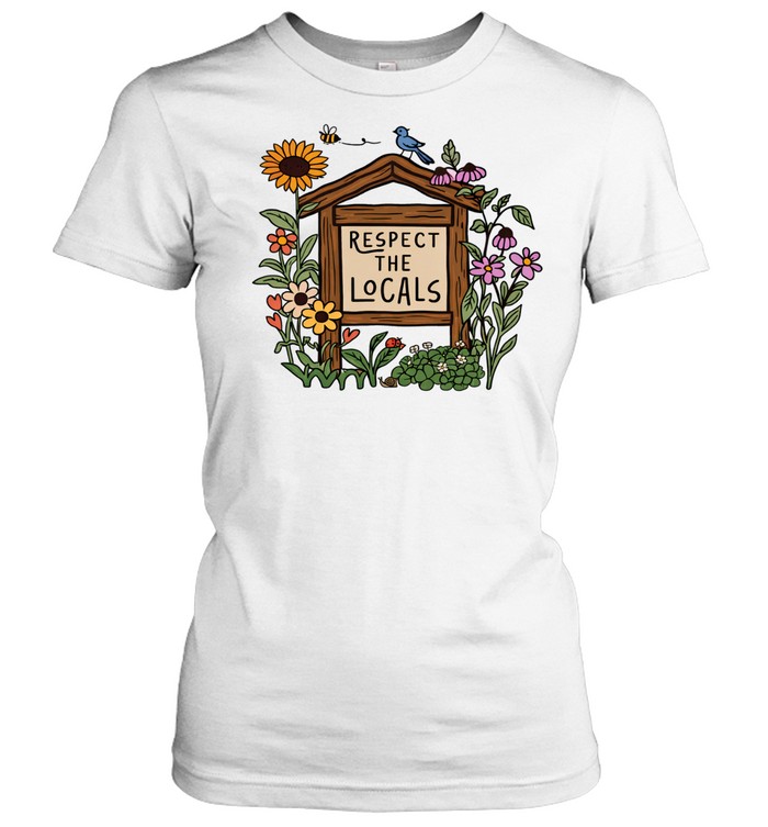Respect the Locals flower Women T-Shirt