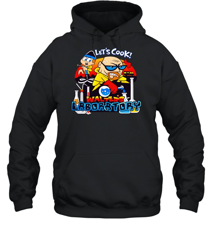 Walter’s Laboratory let cook Dexter’s lab cartoon Hoodie