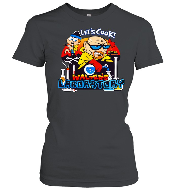 Walter’s Laboratory let cook Dexter’s lab cartoon Women T-Shirt