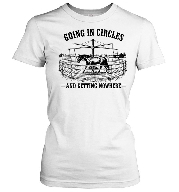 Horse going In circles and getting nowhere Women T-Shirt