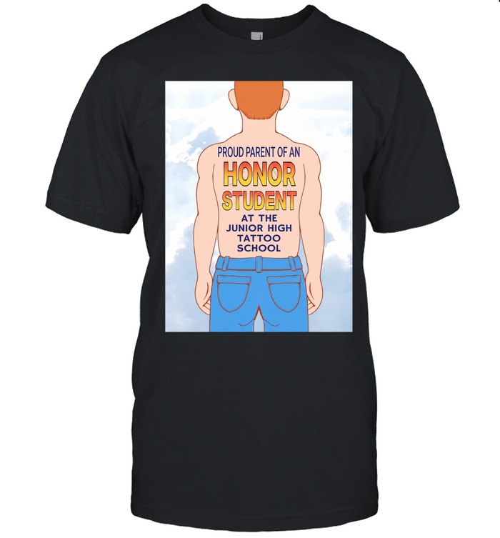 Human proud parent of an honor student at the junior high tattoo school Unisex T-Shirt