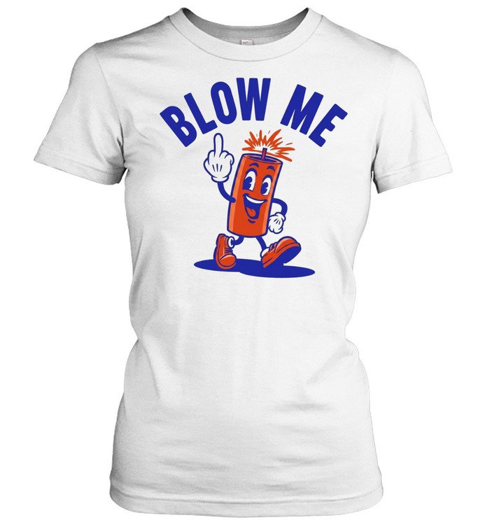 low me firework middle finger 250th anniversary Women T-Shirt