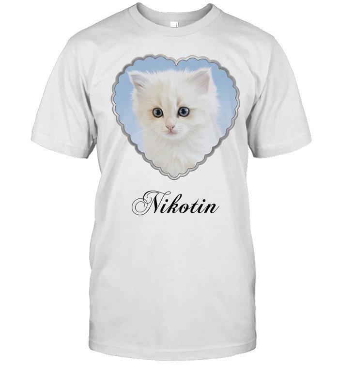 Nikotin kitten heart Unisex T-Shirt