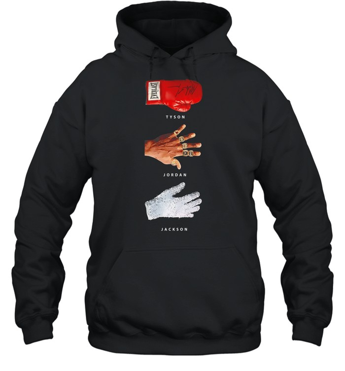 sequined glove Hoodie