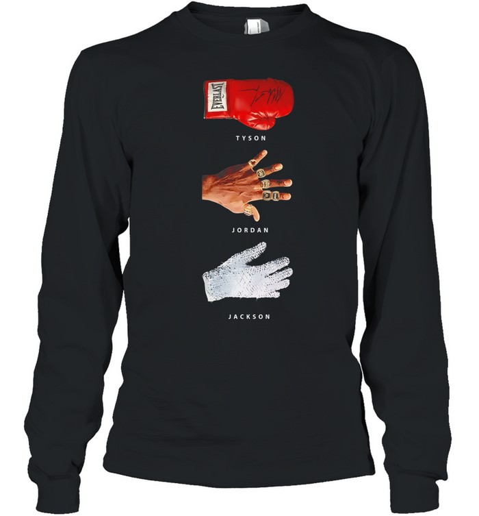 sequined glove Long Sleeve Tee