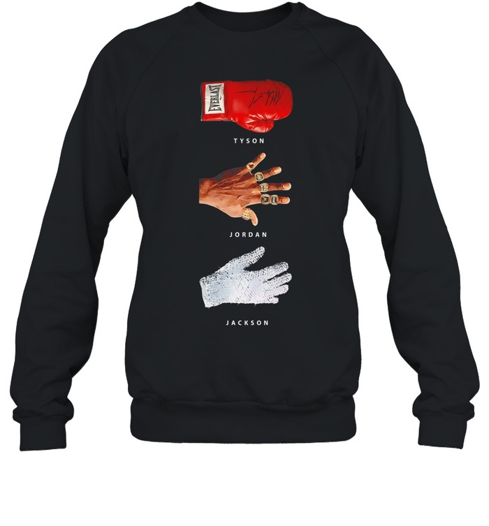 sequined glove Sweatshirt