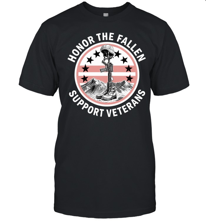 Solider honor the fallen support veterans Unisex T-Shirt