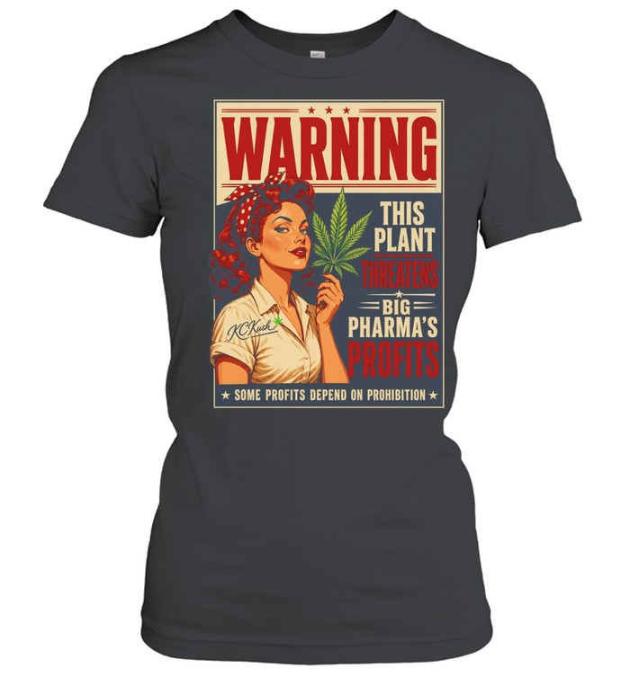 Warning this plant threatens big pharma’s profits some profits depend on prohibition Women T-Shirt