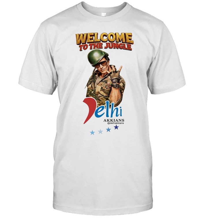 Akshay Kumar Welcome to the Jungle Jelhi Akkians Unisex T-Shirt