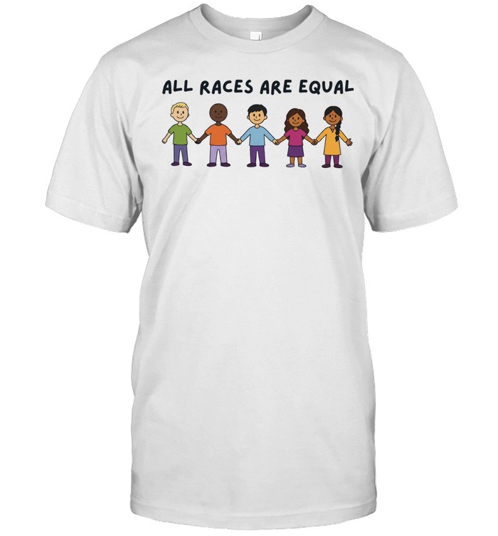 All races are equal cartoon Unisex T-Shirt