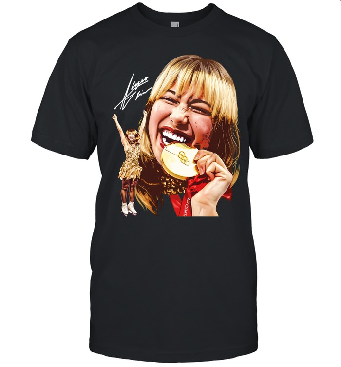 Alysa Liu figure skater Golden girl signature Unisex T-Shirt
