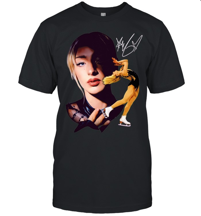 Amber Elaine Glenn Iconic figure skater signature Unisex T-Shirt