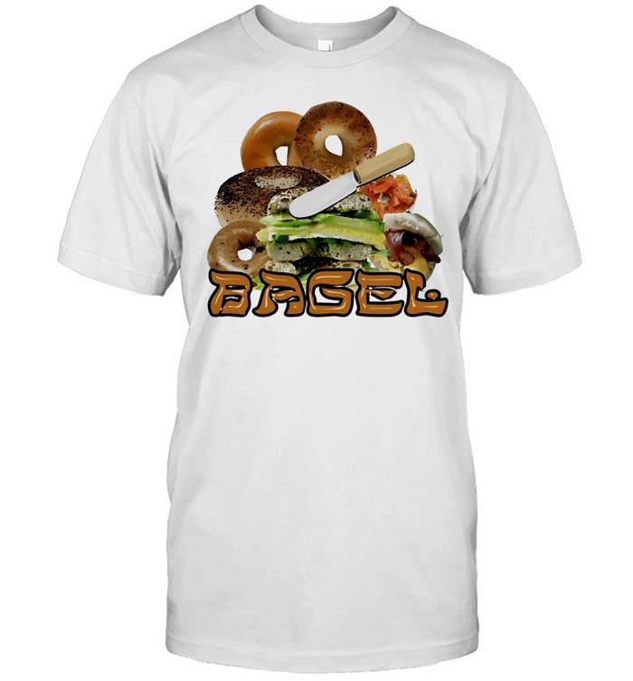 Bagel Breakfast Food Sandwich Bakery Cream Cheese Unisex T-Shirt