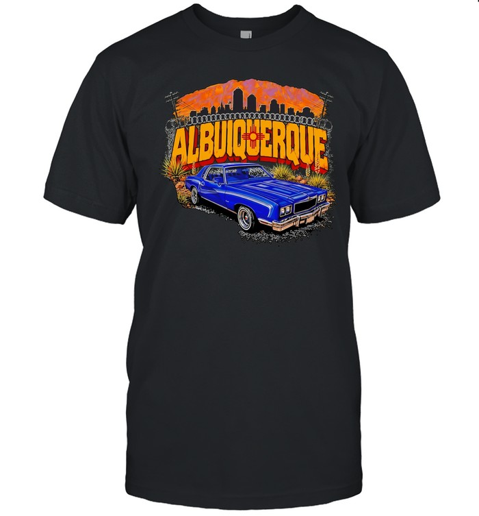 Blue Chevrolet Monte Carlo Lowrider albuiquerque Unisex T-Shirt
