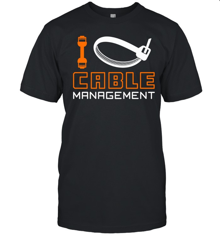 Cable management Unisex T-Shirt
