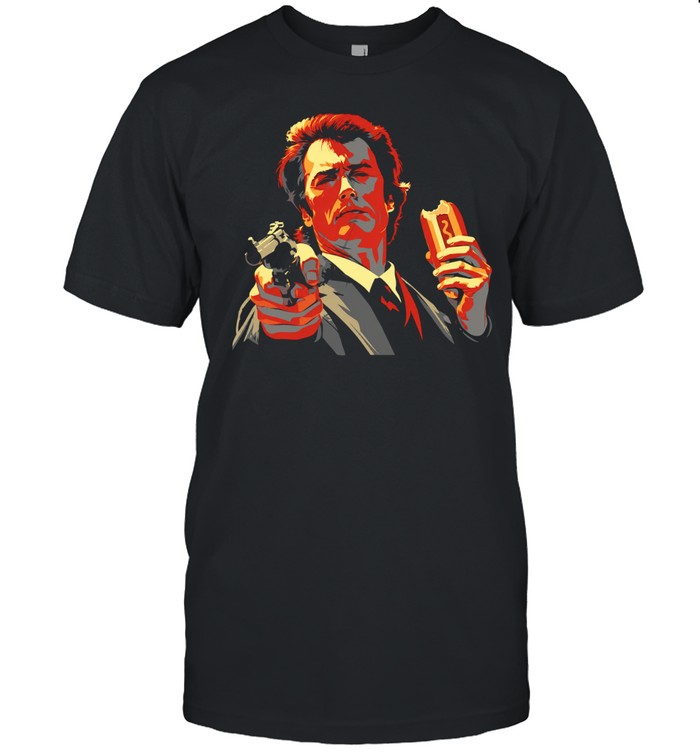 Clint Eastwood hot dog and gun vintage Unisex T-Shirt