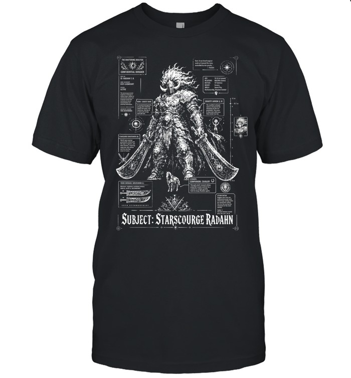 Elden Ring Subject Starscourge Radahn game Unisex T-Shirt