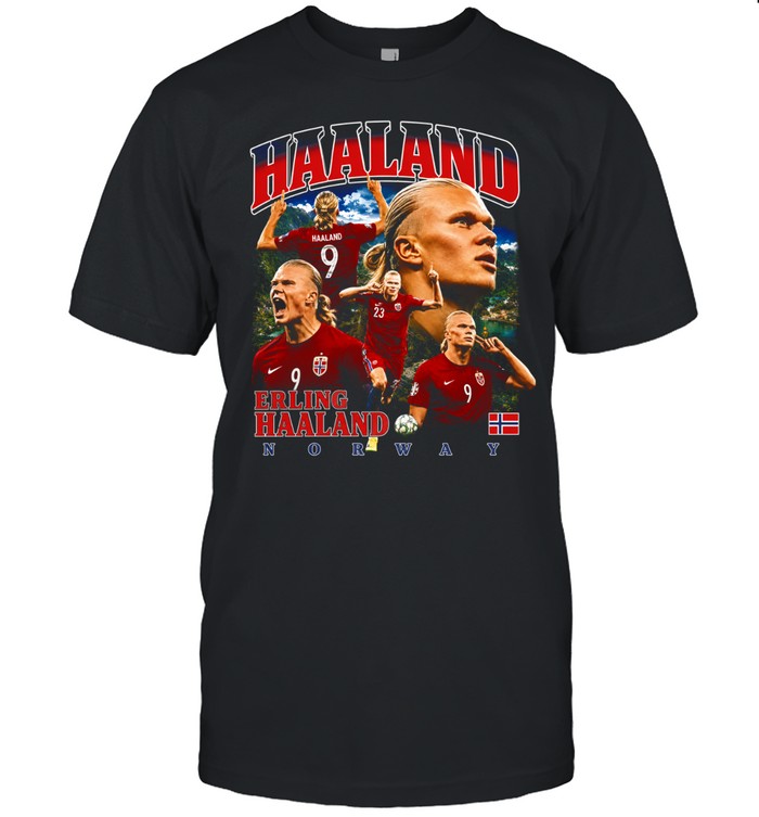 Erling Haaland World Cup 2026 collage 90s bootleg Unisex T-Shirt