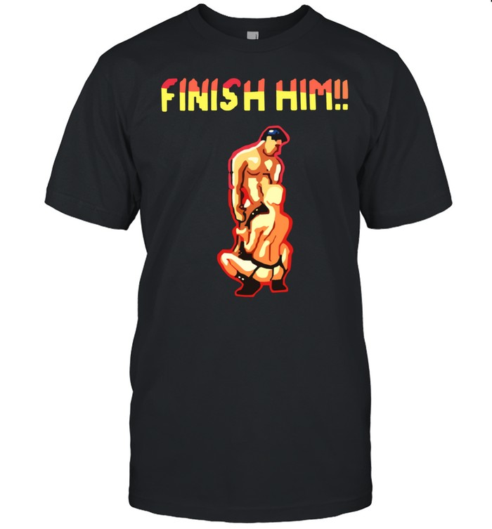 Finish Him Mortal Kombat Gaming Fighting Game Unisex T-Shirt