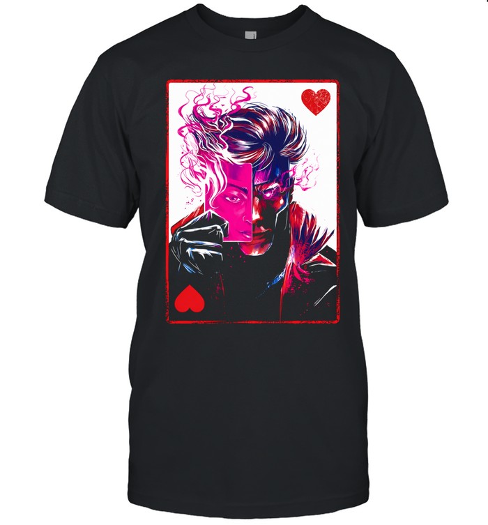 Gambit X-Men Playing Card Marvel Mutant Unisex T-Shirt