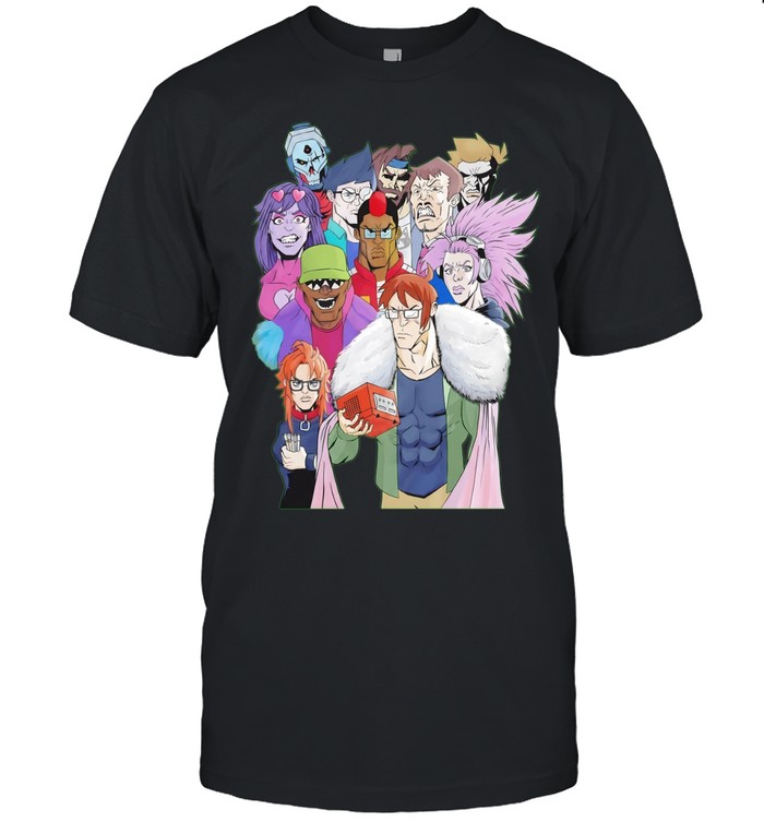 GameCube Characters Super Smash Bros Melee Roster Nintendo Gaming Unisex T-Shirt