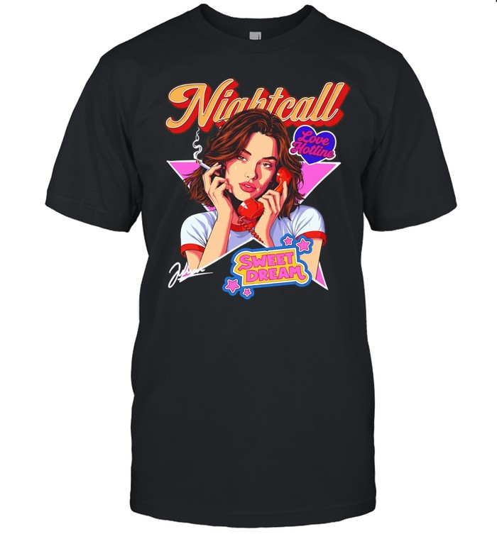 Girl nightcall love hotline sweet dream smoking Unisex T-Shirt