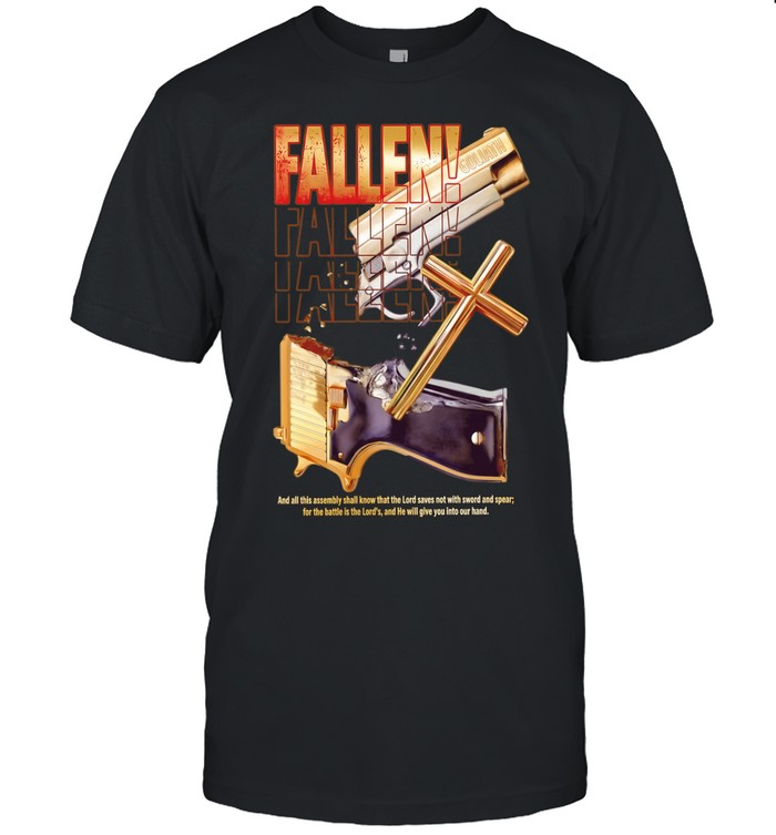 Gun fallen and all this assembly shall know that the lord save not with sword and spear Unisex T-Shirt