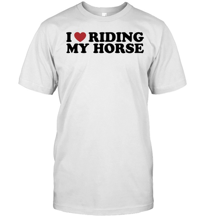 I heart riding my horse Unisex T-Shirt
