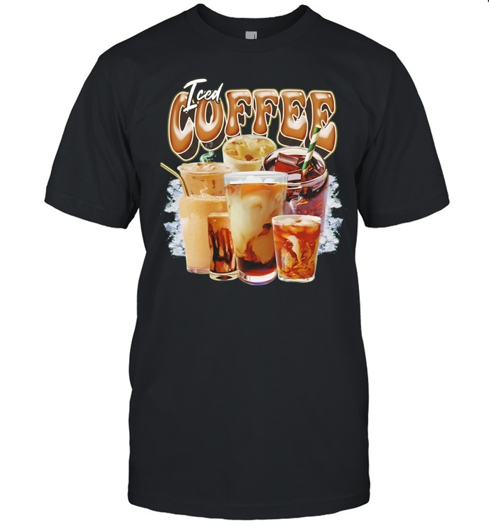 Iced Coffee collage bootleg graphic Unisex T-Shirt