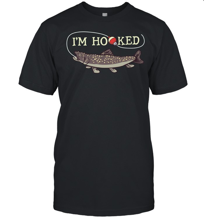 I’m hooked salmon fishing Unisex T-Shirt