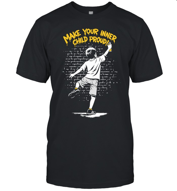 Kid make your inner child froud Unisex T-Shirt