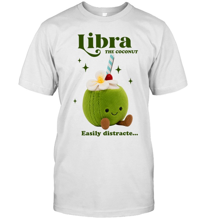 Libra the coconut easily distracte Unisex T-Shirt