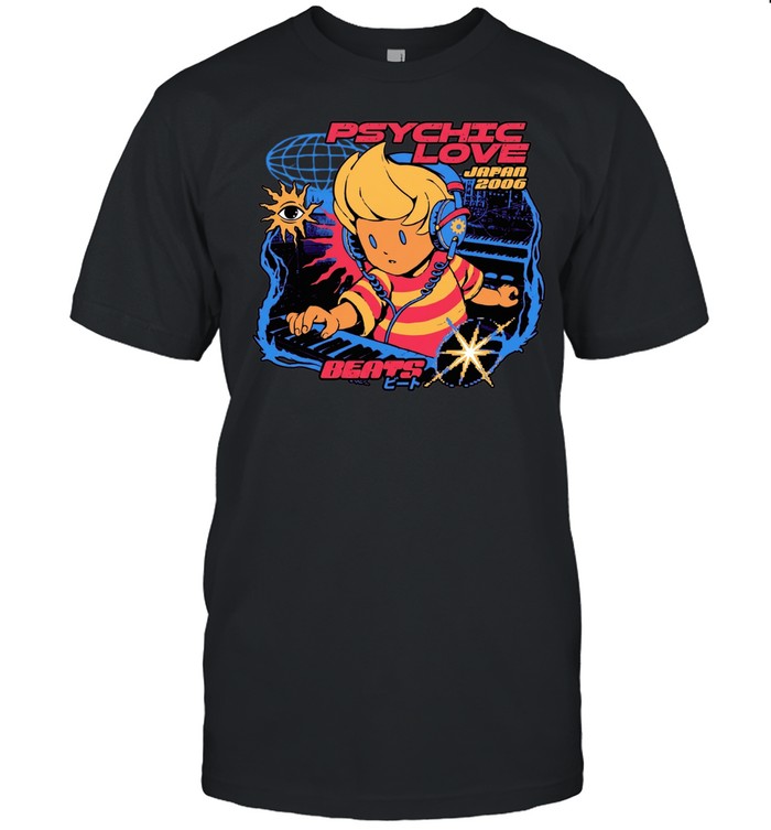 Lucas DJ psychic love beats Japan 2006 Unisex T-Shirt